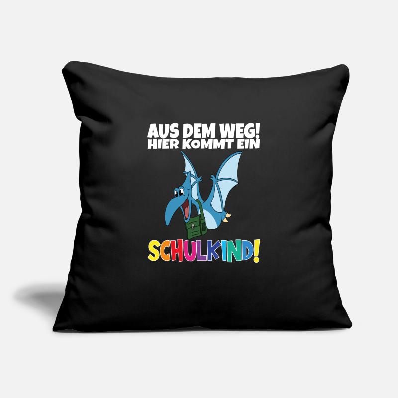 Écolier 2024 entrant à l'école Housse de coussin décorative 45 x 45 cm