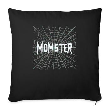 Halloween Costume Pumpkin Scary Spooky Horror Party - Sofa pillowcase 17,3'' x 17,3'' (45 x 45 cm) - black - Front