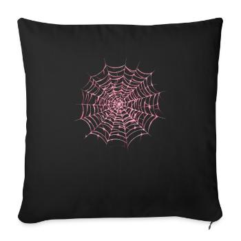 Halloween Costume Pumpkin Scary Spooky Horror Party - Sofa pillowcase 17,3'' x 17,3'' (45 x 45 cm) - black - Front