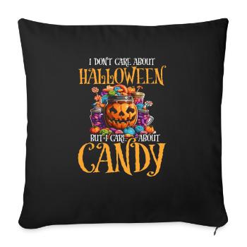 Du Nennst Es Halloween, Ich Nenne Es Candy Himmel - Sofakissenbezug 45 x 45 cm - Schwarz - Vorne
