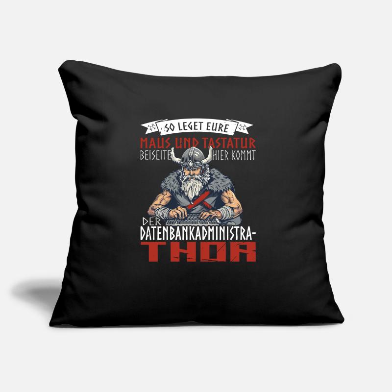 Administrateur de base de données Codage Analyste de données Housse de coussin décorative 45 x 45 cm