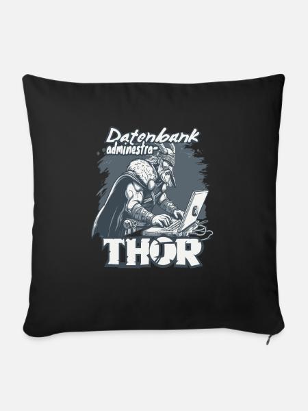 Datenbankadministrathor Codierung Datenanalyst - Sofakissenbezug 45 x 45 cm - Schwarz