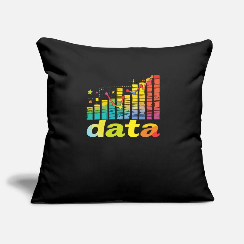 Behavioral Analyst Data Coding Sofa pillowcase 17,3'' x 17,3'' (45 x 45 cm)