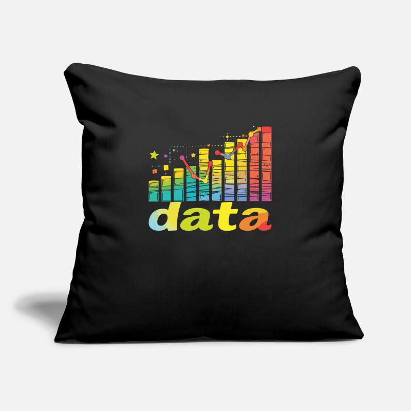 Behavioral Analyst Data Coding Sofa pillowcase 17,3'' x 17,3'' (45 x 45 cm)
