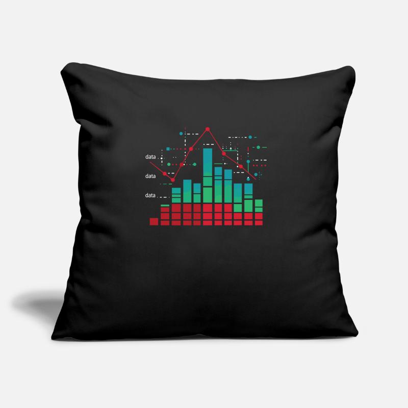 Behavioral Analyst Data Coding Sofa pillowcase 17,3'' x 17,3'' (45 x 45 cm)