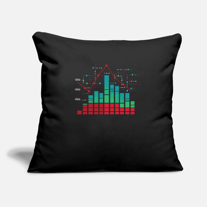 Behavioral Analyst Data Coding Sofa pillowcase 17,3'' x 17,3'' (45 x 45 cm)