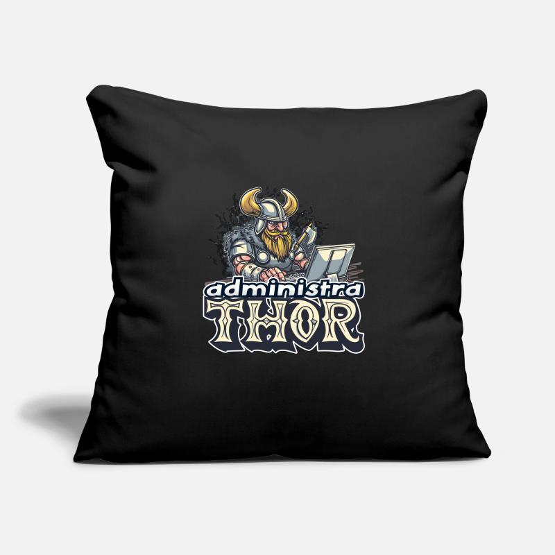 Viking Databaseadministra-thor Nerdy Housse de coussin décorative 45 x 45 cm