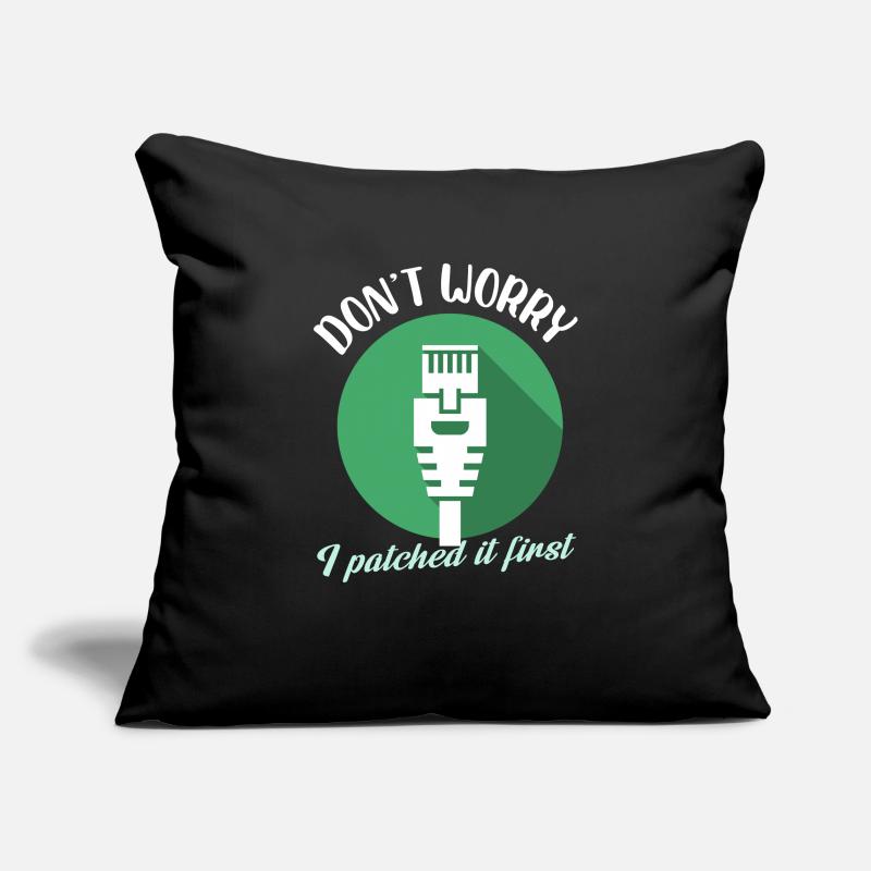 don't worry I patched it first Design Sofa pillowcase 17,3'' x 17,3'' (45 x 45 cm)