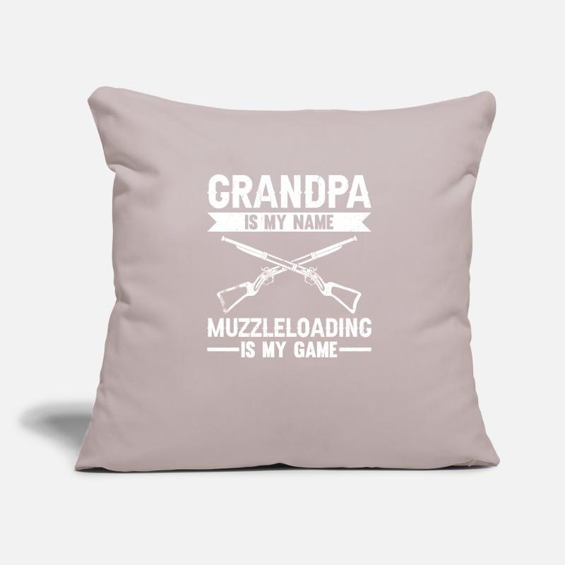 Vorderlader Muzzleloader Muzzle Loading Sofa pillowcase 17,3'' x 17,3'' (45 x 45 cm)