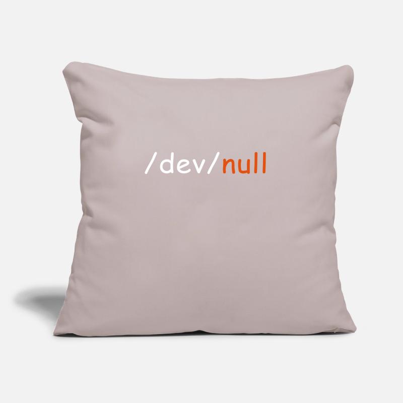 dev null Sofakissenbezug 45 x 45 cm