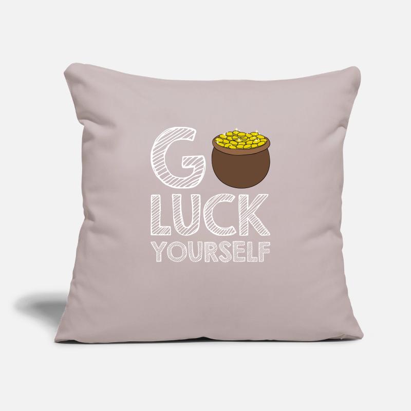 Joyeux Trèfle de la Saint-Patrick Housse de coussin décorative 45 x 45 cm