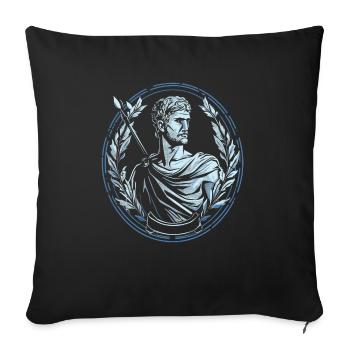 Lustiges Toga party outfit - Sofakissenbezug 45 x 45 cm - Schwarz - Vorne