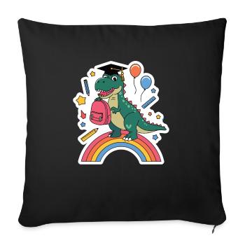 100th Day Of School 100 Day Of School Kids - Sofa pillowcase 17,3'' x 17,3'' (45 x 45 cm) - black - Front