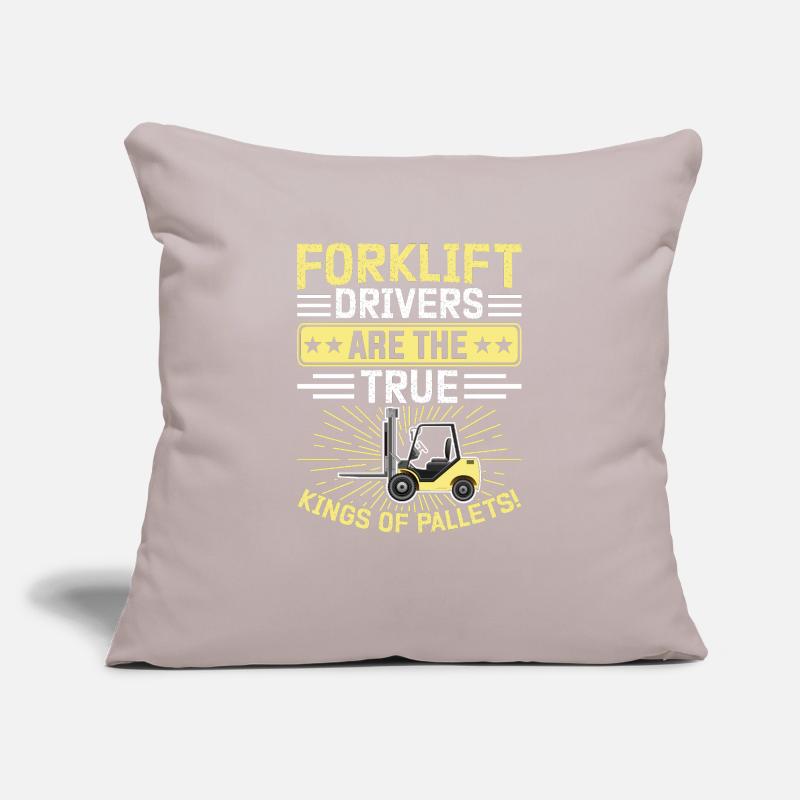 Forklift Driver Forklift Warehouse Worker Logistics Sofa pillowcase 17,3'' x 17,3'' (45 x 45 cm)