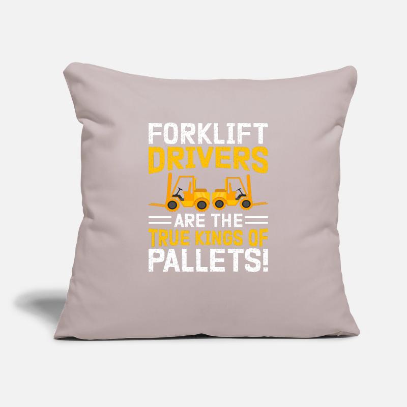 Forklift Driver Forklift Warehouse Worker Logistics Sofa pillowcase 17,3'' x 17,3'' (45 x 45 cm)