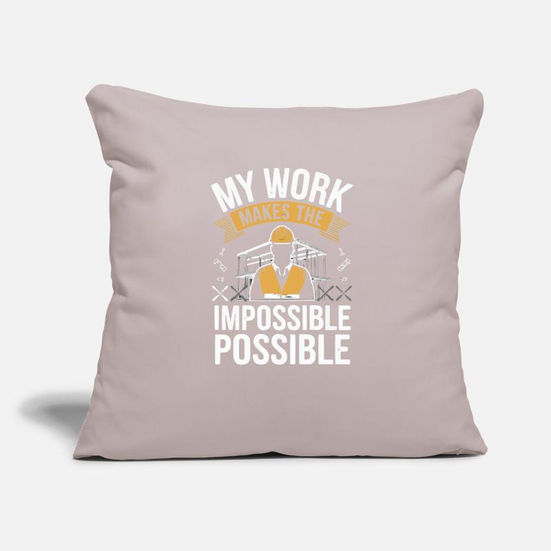 Structural Engineer Job Structural Engineering Sofa pillowcase 17,3'' x 17,3'' (45 x 45 cm)