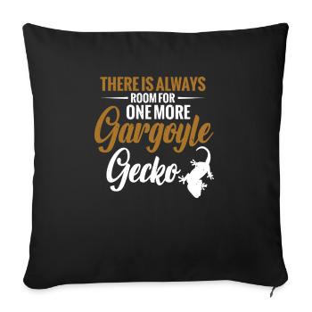 There is always room for another - Sofa pillowcase 17,3'' x 17,3'' (45 x 45 cm) - black - Front