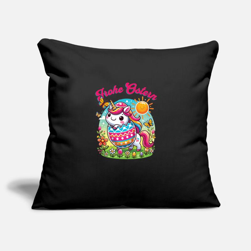 Easter Happy Easter Easter Bunny Easter Egg Spring Sofa pillowcase 17,3'' x 17,3'' (45 x 45 cm)