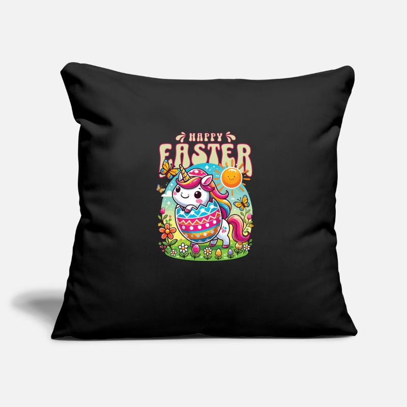 Easter Happy Easter Easter Bunny Easter Egg Spring Sofa pillowcase 17,3'' x 17,3'' (45 x 45 cm)