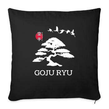Goju Ryu Karate Best Kampfkunst Seit 1930 - Sofakissenbezug 45 x 45 cm - Schwarz - Vorne