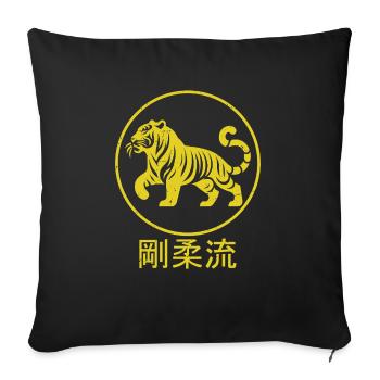Dojo Training Karaté Le meilleur héritage de la - Housse de coussin décorative 45 x 45 cm - noir - Devant