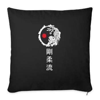 Dojo Training Karaté Le meilleur héritage de la - Housse de coussin décorative 45 x 45 cm - noir - Devant