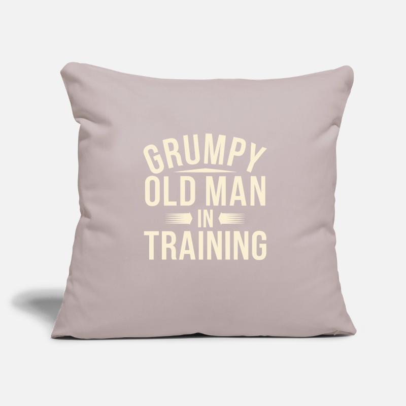 Grumpy Old Man Grumpy Sofa pillowcase 17,3'' x 17,3'' (45 x 45 cm)