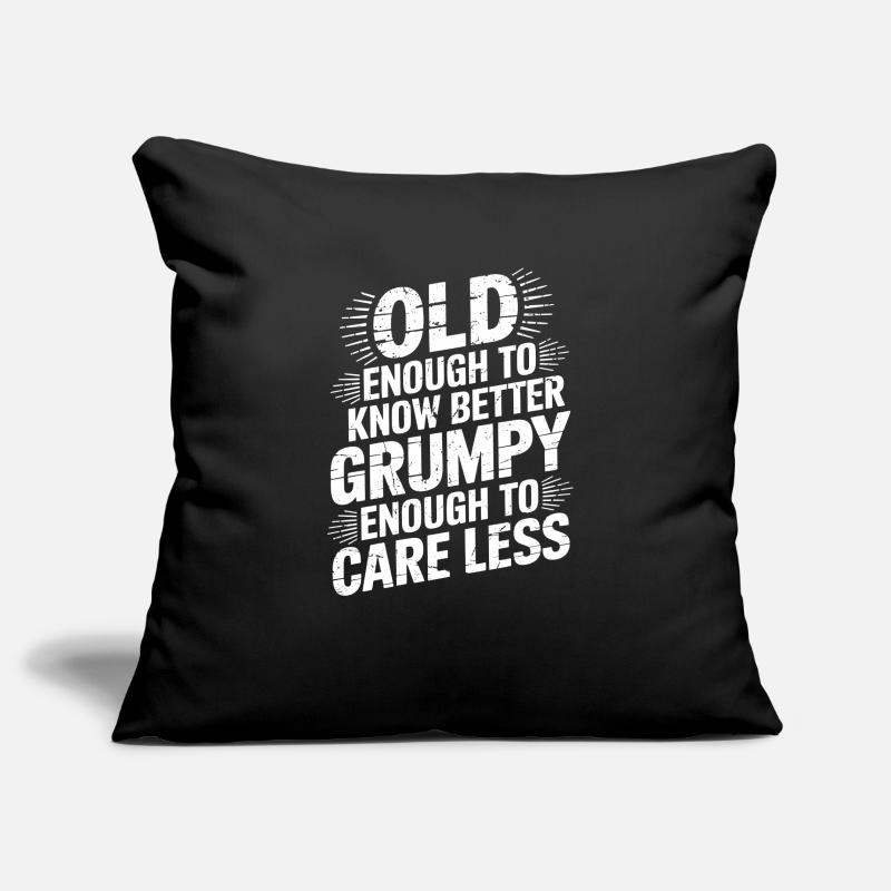 Grumpy Old Man Grumpy Sofa pillowcase 17,3'' x 17,3'' (45 x 45 cm)
