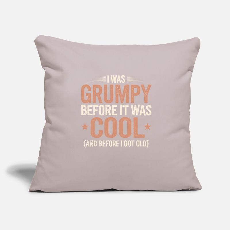 Grumpy Old Man Grumpy Sofa pillowcase 17,3'' x 17,3'' (45 x 45 cm)