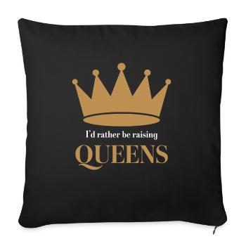 Geschenke Zum Vatertag Für Papa - Sofakissenbezug 45 x 45 cm - Schwarz - Vorne