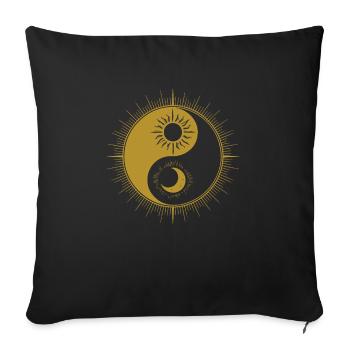 Attraper la chanson Fleur Perdre Go Et Deep - Housse de coussin décorative 45 x 45 cm - noir - Devant