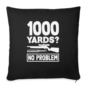 Cat Fat Fat Cat Humor Meme - Sofa pillowcase 17,3'' x 17,3'' (45 x 45 cm) - black - Front