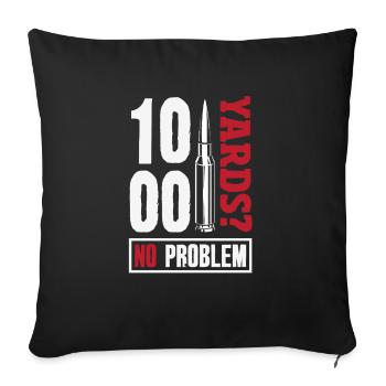 Cat Fat Fat Cat Humor Meme - Sofa pillowcase 17,3'' x 17,3'' (45 x 45 cm) - black - Front