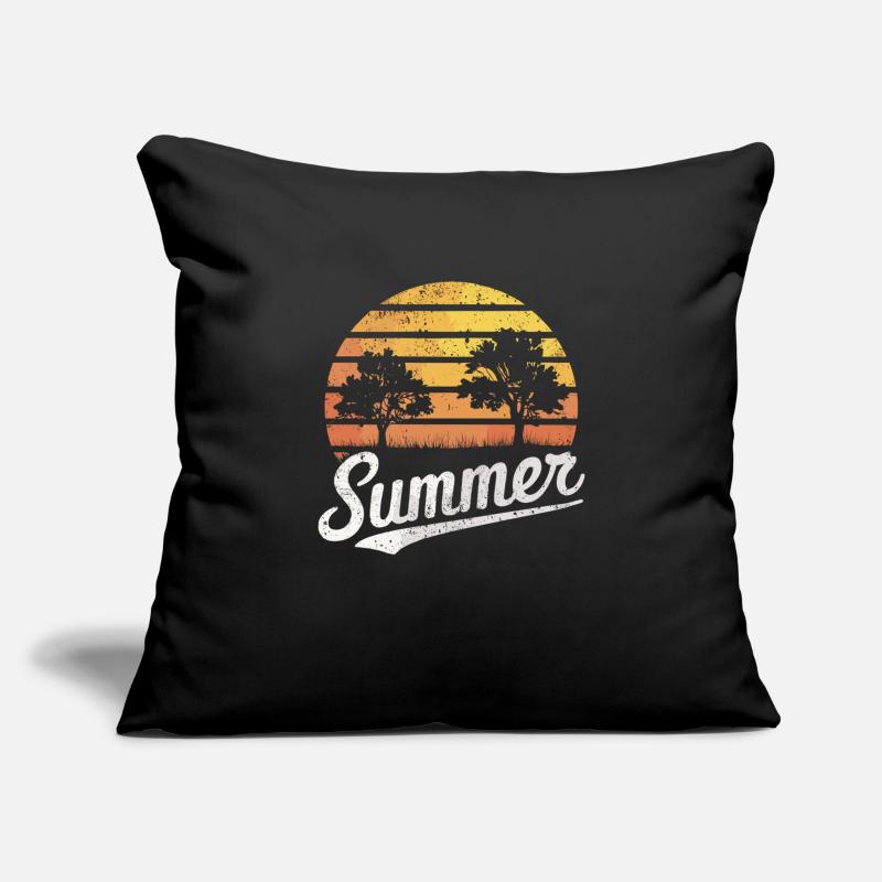Sunset Forest Summer Sofa pillowcase 17,3'' x 17,3'' (45 x 45 cm)