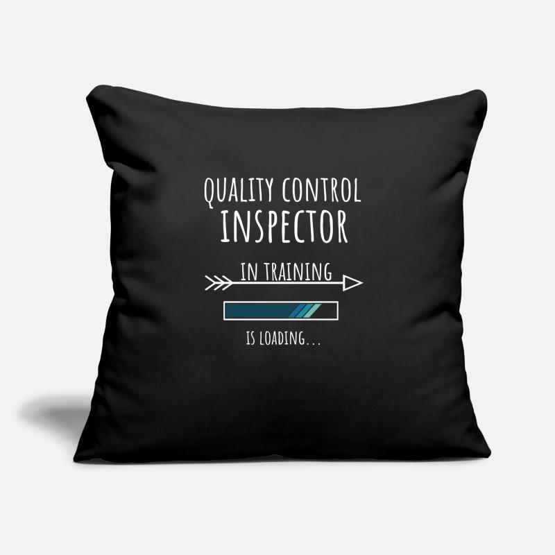 Quality Control Inspector in Training Profession Sofa pillowcase 17,3'' x 17,3'' (45 x 45 cm)