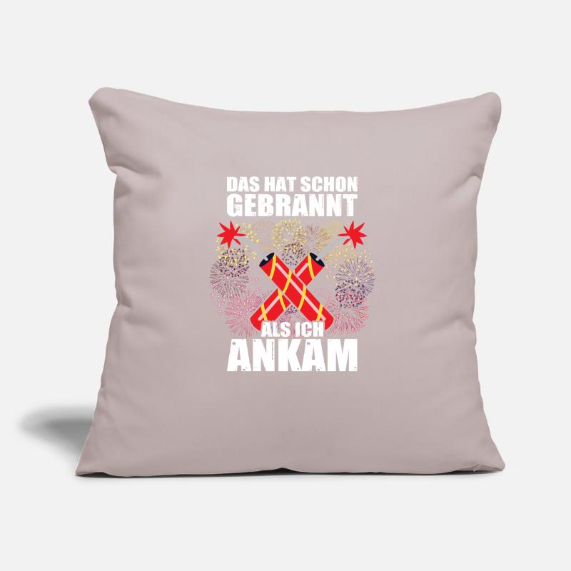Has already burned, pyrotechnicians, fireworks, fireworks Sofa pillowcase 17,3'' x 17,3'' (45 x 45 cm)