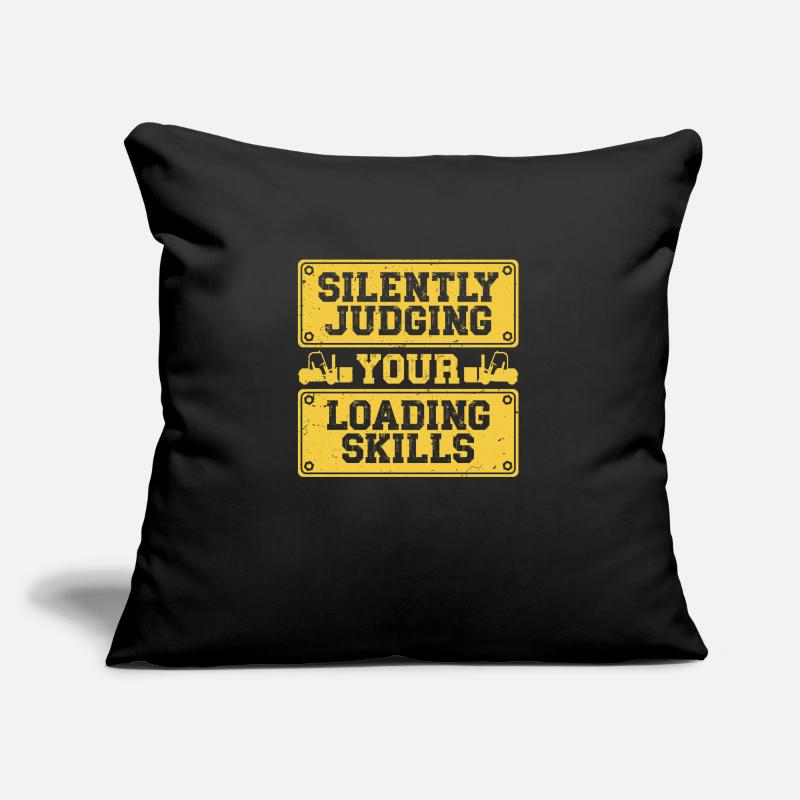 Dock Workers Silently Judging Your Loading Skills Sofa pillowcase 17,3'' x 17,3'' (45 x 45 cm)