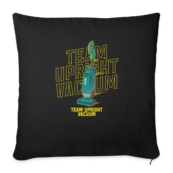 Vacuuming Household Team Upright Vacuum - Sofa pillowcase 17,3'' x 17,3'' (45 x 45 cm) - black - Front