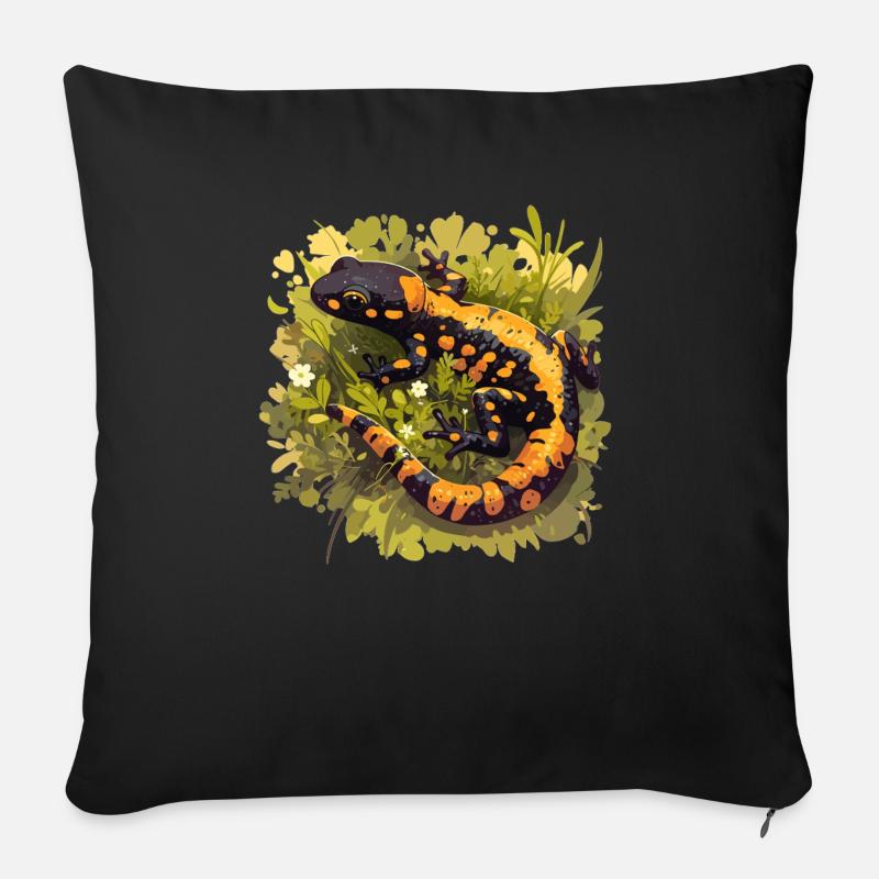 Salamanders Salamander - Sofakissenbezug 45 x 45 cm - Schwarz