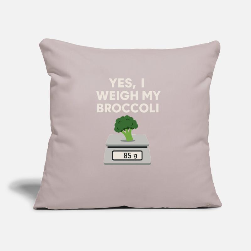Prepared Squad Planificateur de repas Organisation alimentaire Housse de coussin décorative 45 x 45 cm