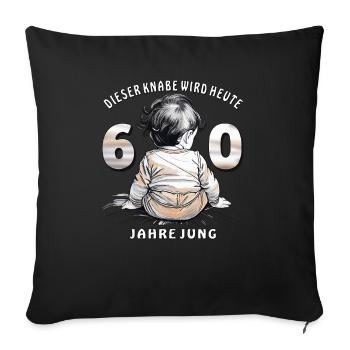 ENFANT FÊTÉ GARÇON - Housse de coussin décorative 45 x 45 cm - noir - Devant
