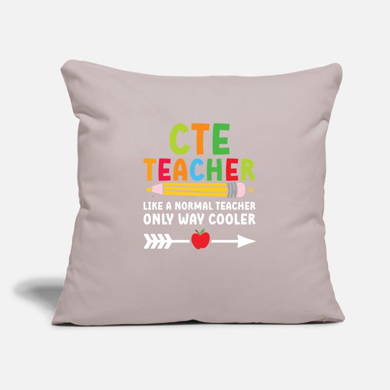 CTE -Lehrer Wie Ein Normaler Lehrer Nur Cooler Sofakissenbezug 45 x 45 cm