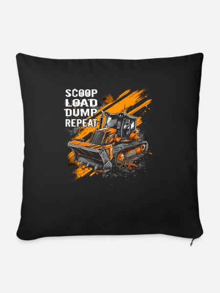 Liebhaber von Kompaktladern - Sofakissenbezug 45 x 45 cm - Schwarz