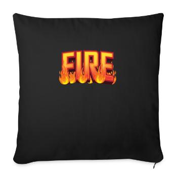 Halloween Fire Hot Matching Gift Partie 2 - Housse de coussin décorative 45 x 45 cm - noir - Devant