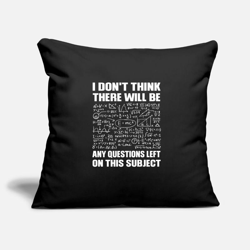 Maths-Maths-Profs de maths Housse de coussin décorative 45 x 45 cm