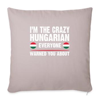 Hungary Hungarian Hungarian Flag Gift - Sofa pillowcase 17,3'' x 17,3'' (45 x 45 cm) - light taupe - Front