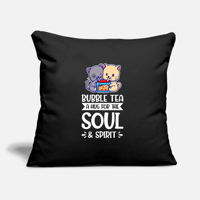 bubble tea Bubble Tea Merch Bubble Tea Sofa pillowcase 17,3'' x 17,3'' (45 x 45 cm)