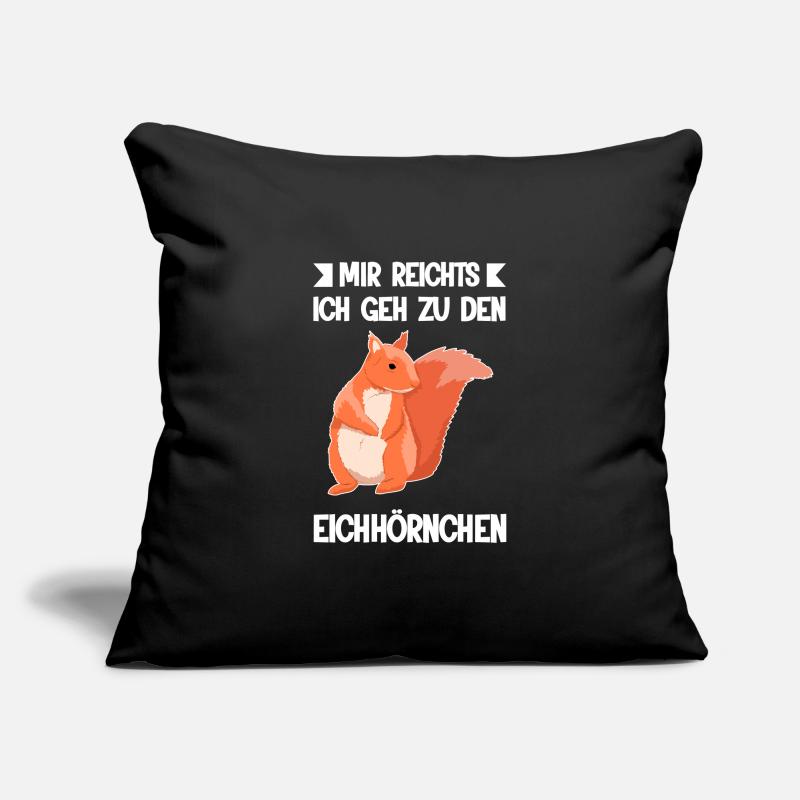 Eichhörnchen Tier Tiere Geschenk Sofakissenbezug 45 x 45 cm