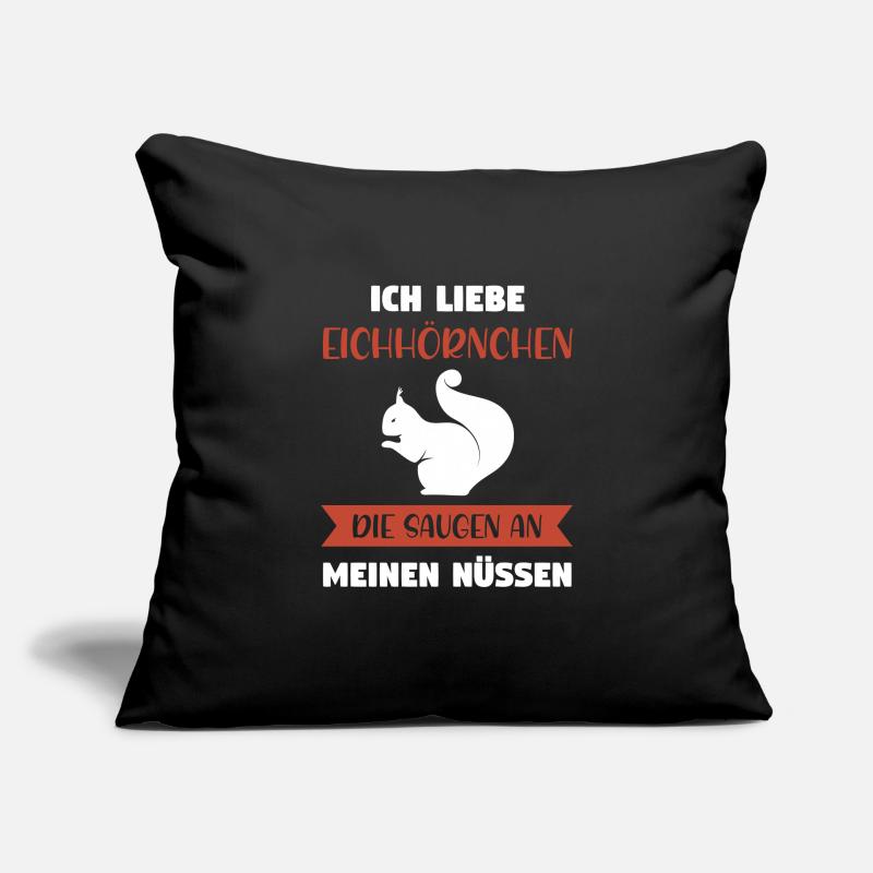 Eichhörnchen Tier Nagetier Geschenk Sofakissenbezug 45 x 45 cm