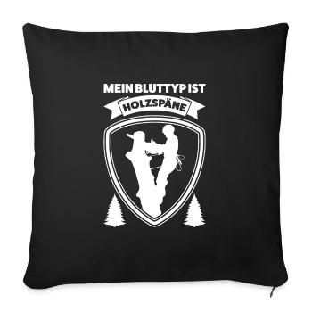 Baumkletterer Arborist Baumklettern Geschenk - Sofakissenbezug 45 x 45 cm - Schwarz - Vorne